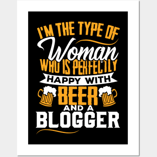 Blogger's Wife Girlfriend Blog Blogging Posters and Art